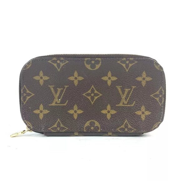LOUIS VUITTON Monogram Trousse blush Makeup pouch Cosmetics Pouch - Picture 1 of 13